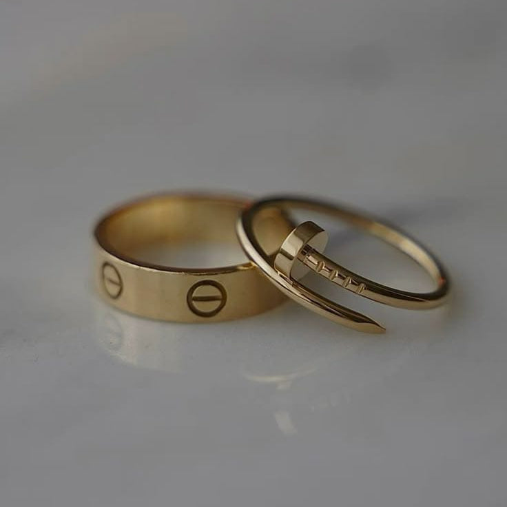 Cartier Nail & Stone Ring