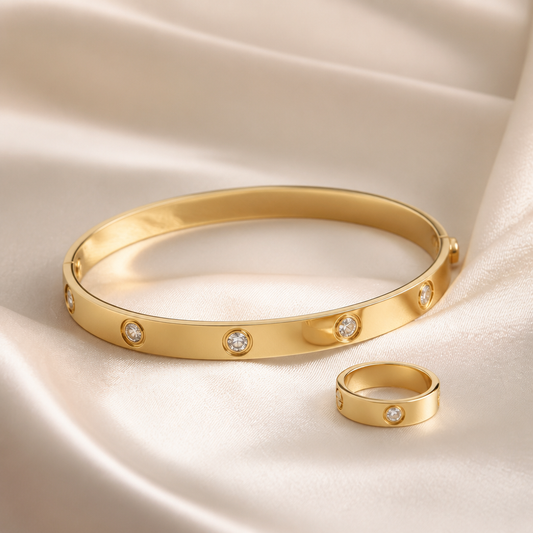 Pinteresty Bracelet + Ring Combo